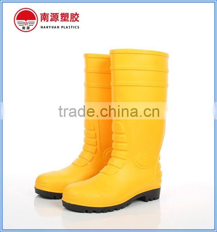 High quality safety gumboots with steel toe in low price