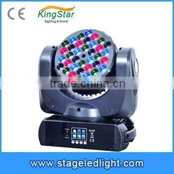 Made In China Cheap price 36x3w RGBW 4 IN 1 LED Moving Head Washer Stage Lighting Fixture for Club,Show,