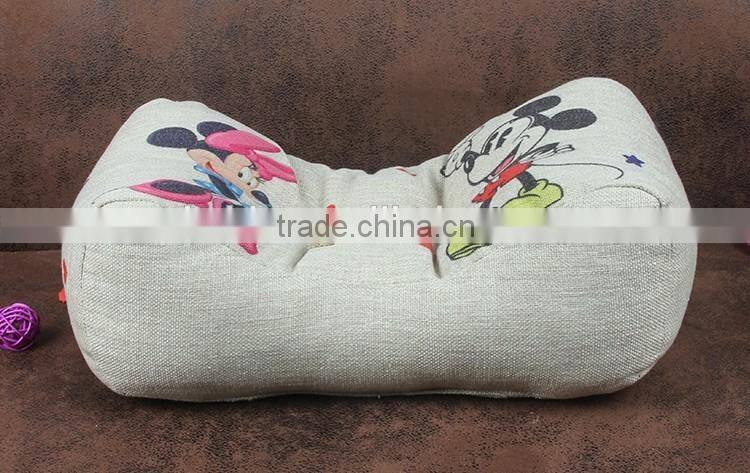 2015 new cartoon couples Mickey Mouse waist cushion cover thicken Office pillow