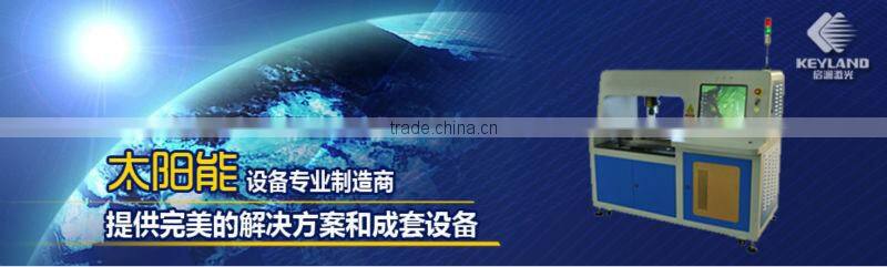 kEYLAND Broken Silicon Wafer CNC Scribing with Negative Cut