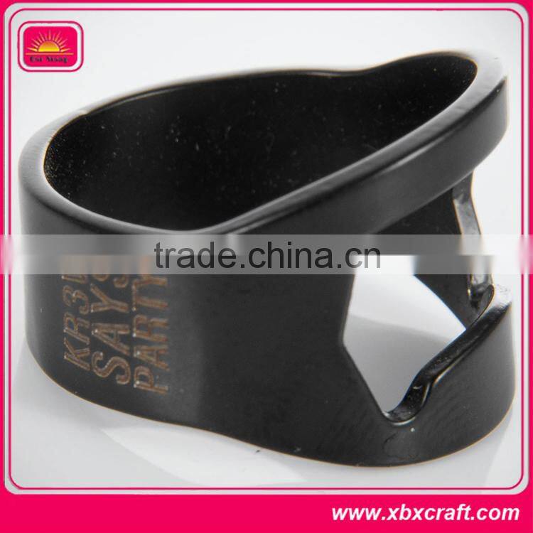Fashionable Metal Bottle Opener Ring