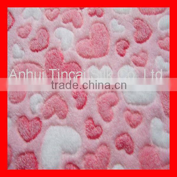 Polyester 3D Jacquard Fleece With Star Design