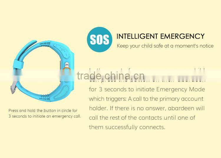 child wrist watch with sos panic button watch gps tracker