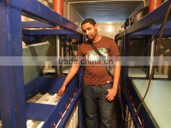 Commercial quick freezing containerized block ice machine for sale