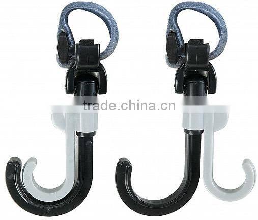 Washable easy to attach stroller seat pad made from 3D mesh material