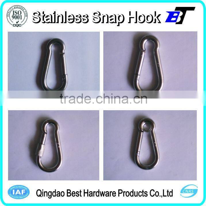 Chain rigging Oblique Angle Snap Hook with Eyelet and Spring Pin