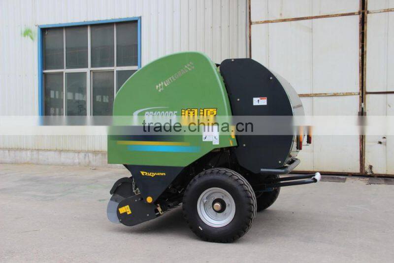 farming baling machine hay baler machine bound with twine, strapping, netting, or wire