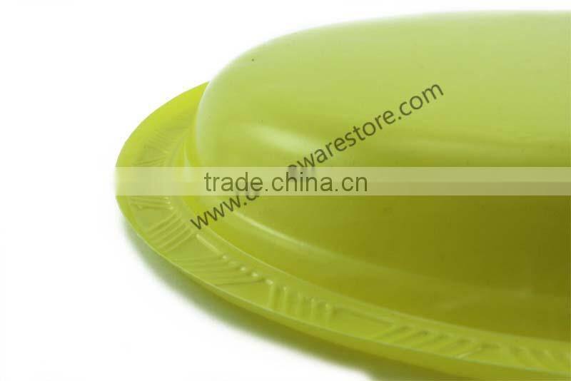 disposable round plate