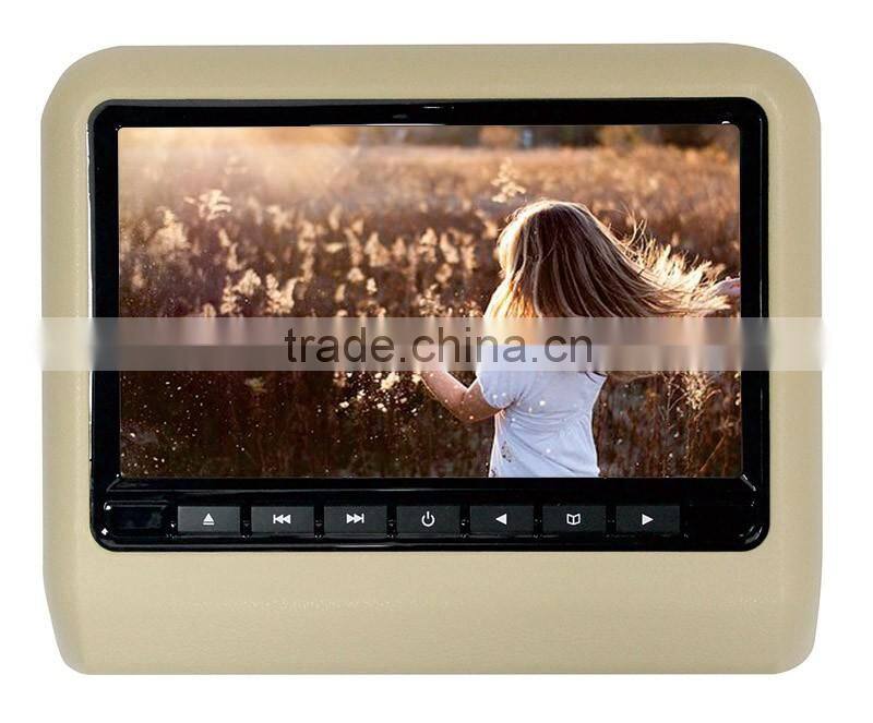 9 Inch DVD Player Back Seat Moniotr With USB SD Card Funtion