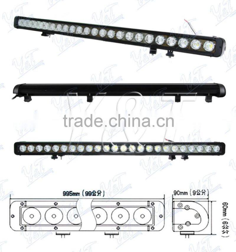 black ip67 6000-7000k led offroad light bar with CE ROHS