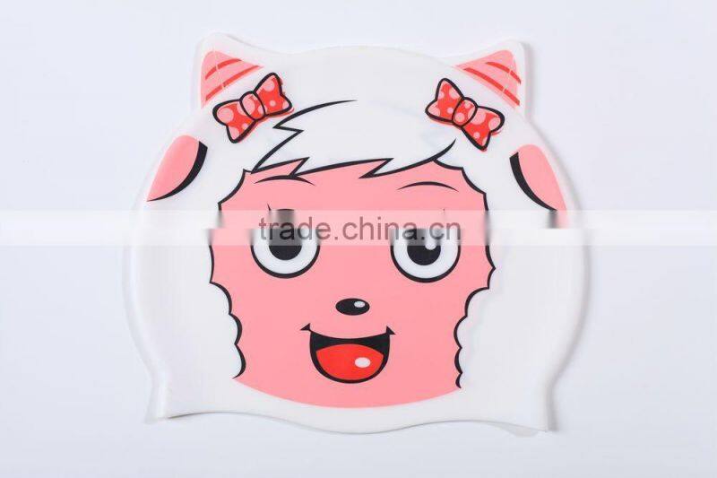 Printing Factory Price Design Your Own Swim Cap for Promotion High Quality Soft Swim Caps Silicon Swim Cap Promotional