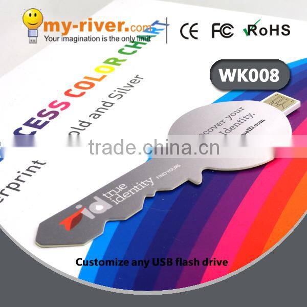 2016 promotion key shape usb webkey 16gb wholesale customize