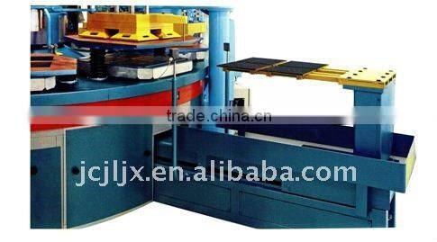 demoulding and receiving machine-auxiliary equipment of terrazzo tile machine