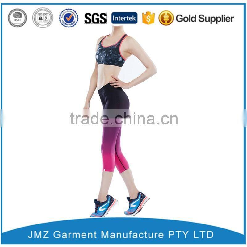 custom jogging pants design for girl OEM woman top