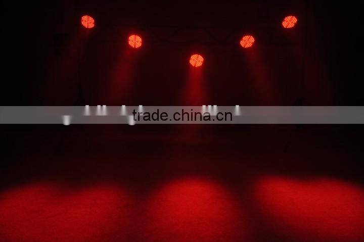 49 red 72 green 60 blue Stage slim led light par 64