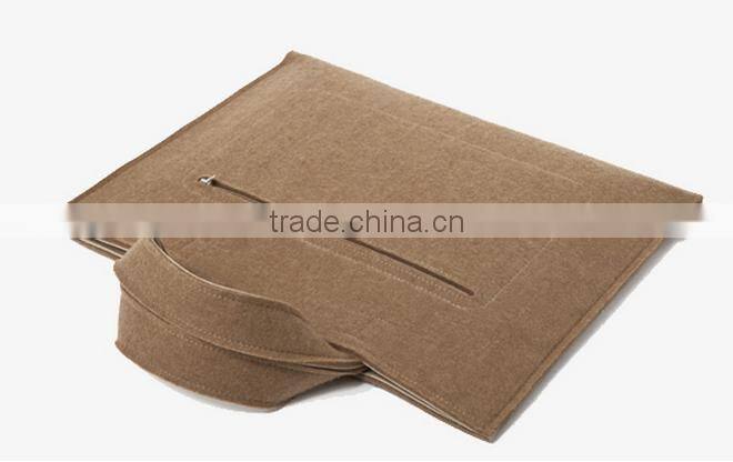 Wholesale promotional laptop bag felt laptop tote 19 years factory