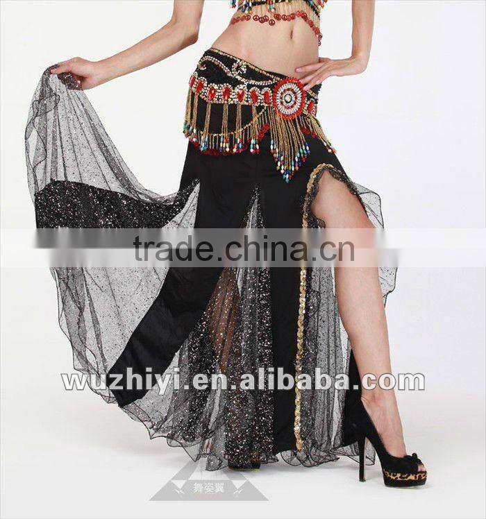 Hot selling fashion an sexy adult belly dance skirt