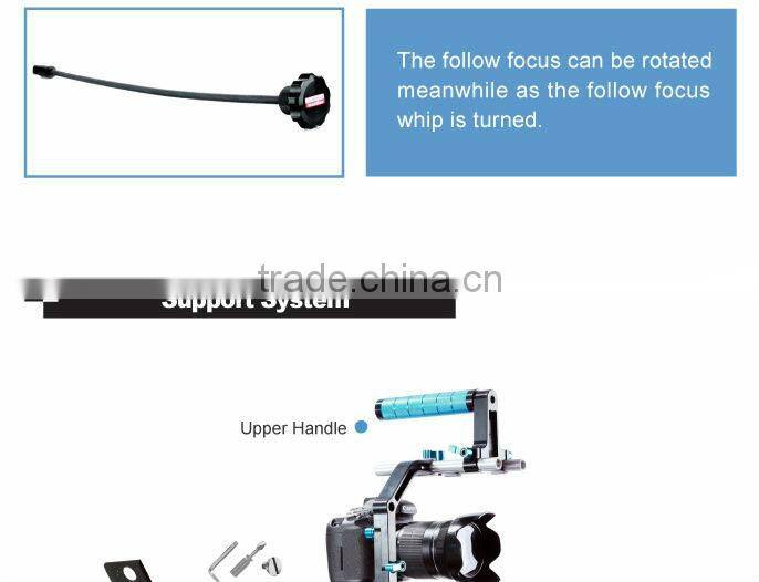 Wondlan Sniper 2.0 DSLR Camera Rig Video Stabilizers Shoulder Support System