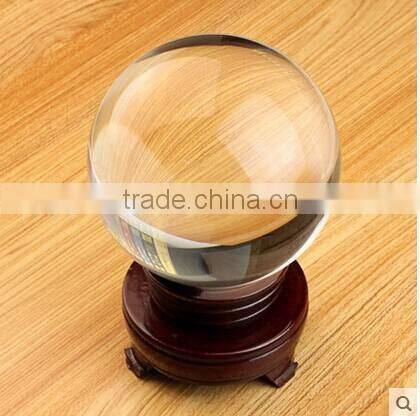 Clear Personalized 3D Laser Engraving Crystal Ball for decoration