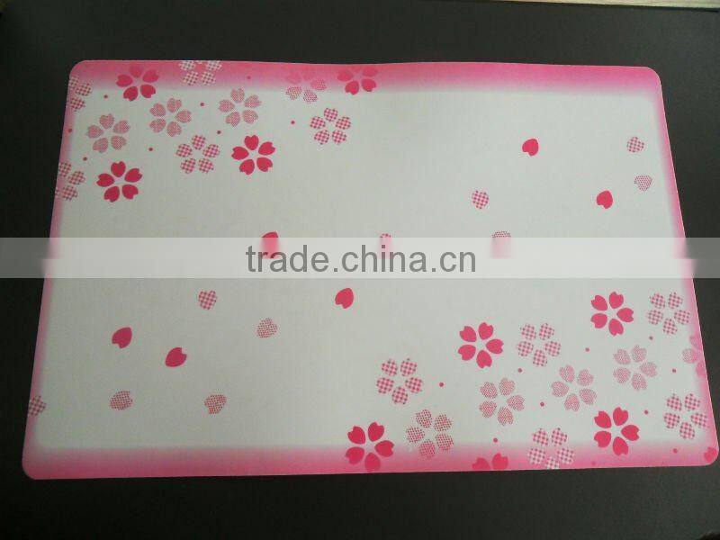 flower design placemat