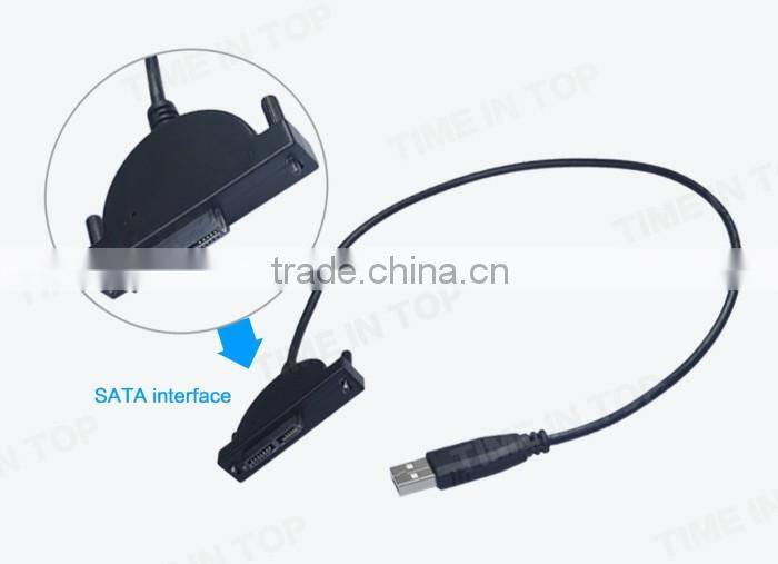 USB2.0 SATA DVD cable for laptops