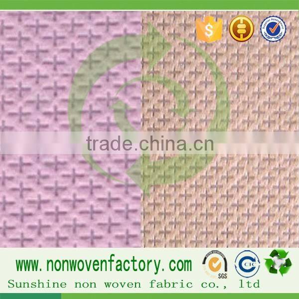 Polypropylene nonwoven fabric raw material, spunbonded polypropylene nonwoven fabric, bulk cross stitch fabric