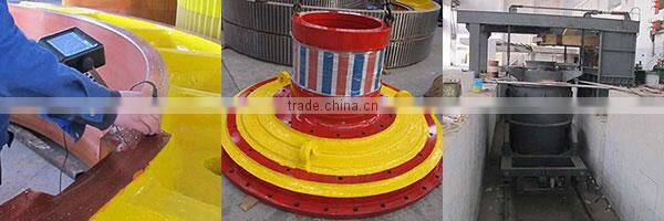 Double cylindrical roller bearing for ball mill