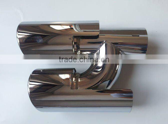 muffler tips muffer exhaust tips for por panamera turbo style 09~