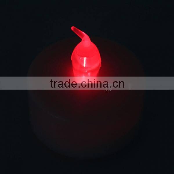Romantic Battery Operated Red Rechargeable Mini LED Tea Light Candle