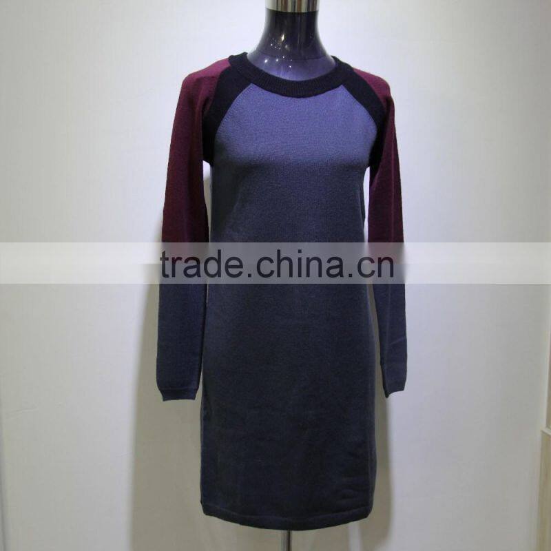 2016 New fashion design winter knitted women cashmere sweater from factory cashmere sweater india