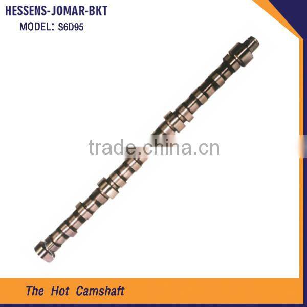 high performance S6D95 excavator forklift bulldozer engine part camshaft