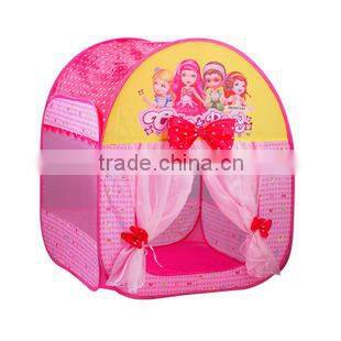 Hot outdoor playset girl pink kids tent house large kids play tents