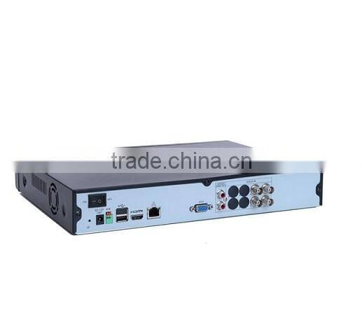 RS485 USB interface 4 channel hd cvi dvr 720p with 2 sata hdd