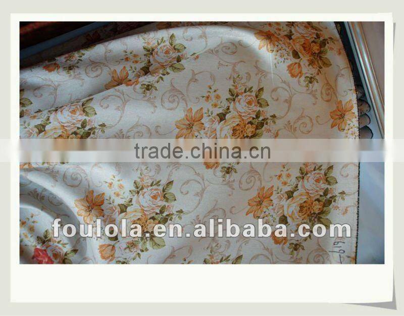 100% Polyester Yarn Curtain Fabric Material, 2.8m Width 215g/m2