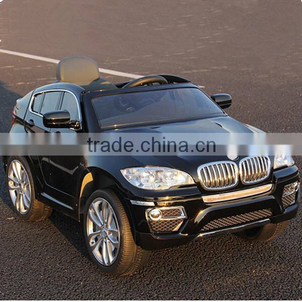 Children electric car four-wheel off-road remote control car baby battery swing car children toy car