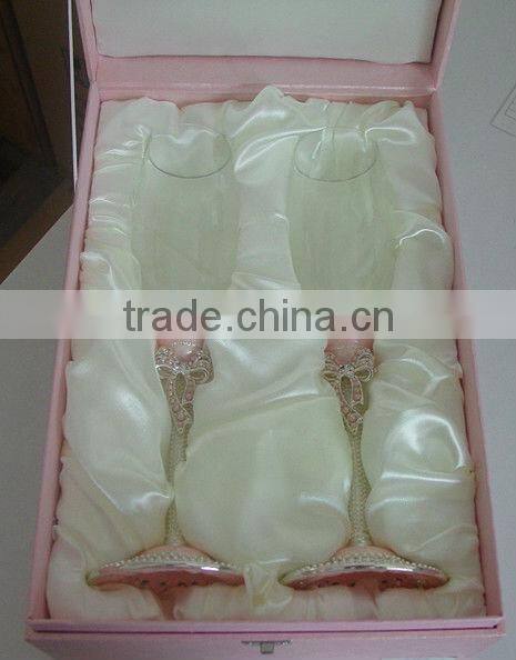 RORO Cherish Lifetime pearl enamel crystal glass wine glass champagne glass