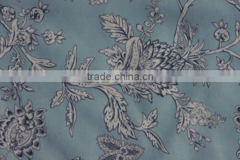 2015 Digital printed Knitted Stretch polyester floral chiffon plain georgette fabric price per meter