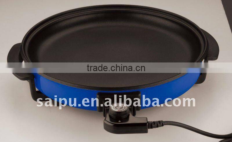 multifunctional electric grill and round pizza pan