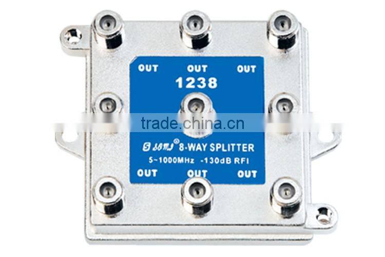 China good price supply indoor 8 way cable TV splitter