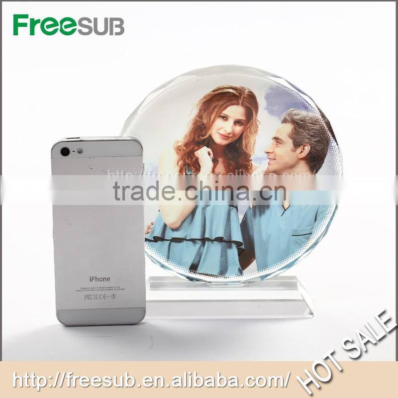 Sublimation Wholesale Funia Crstal Photo Frame Wedding