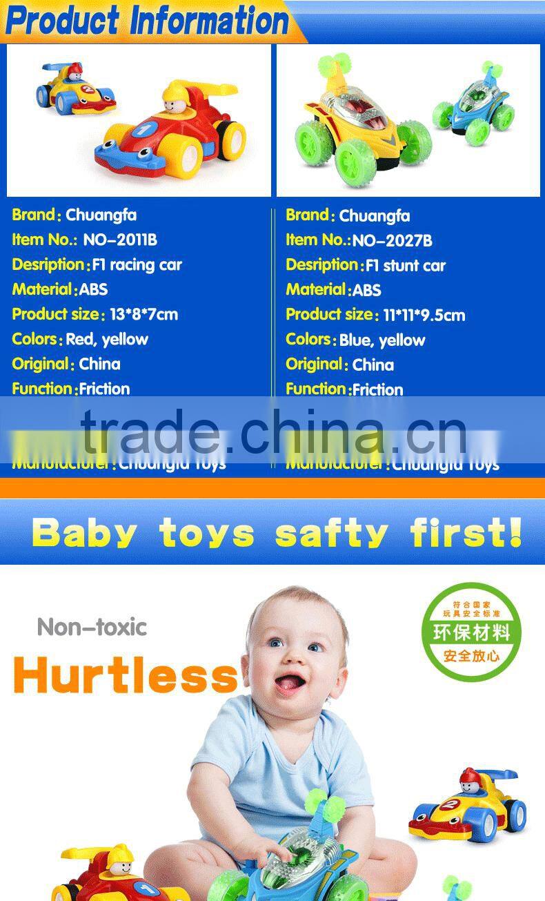 NO-2027B Promotion gift-plastic friction stunt cars ,vehicle toys for kids