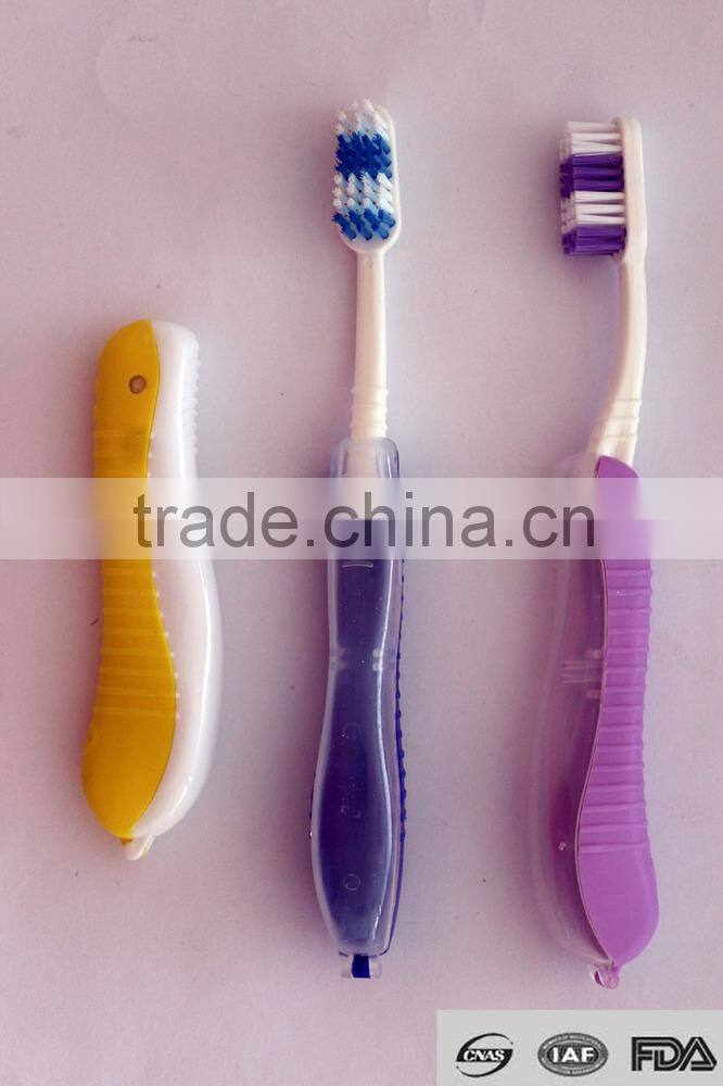 FDA Foldable toothbrush&Travel toothbrush adult toothbrush