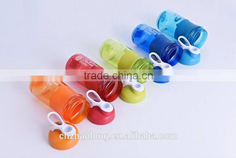 food grade 680ml Plastic PC Shaker Water Bottle, plastic water bottle joyshaker
