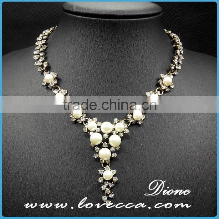 2016 New Europe style jewelry pretty woman fashion Exaggerated necklace