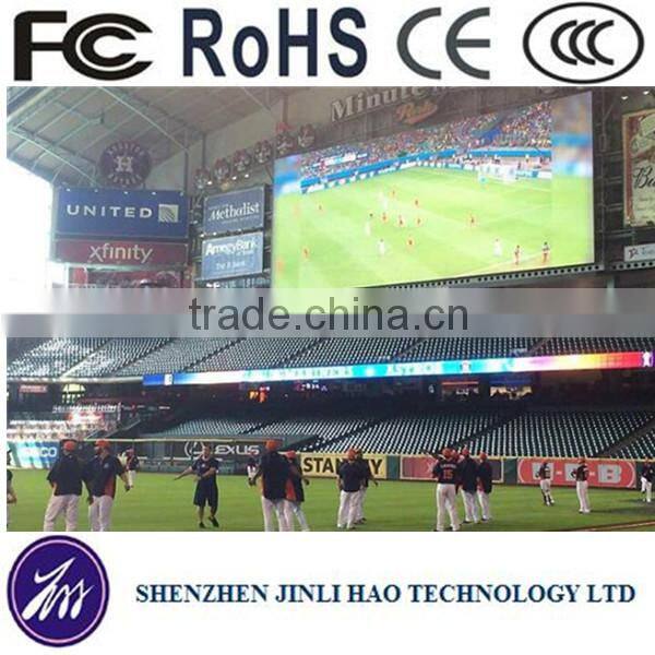 p10 led display outdoor full color stadium football scoreboard