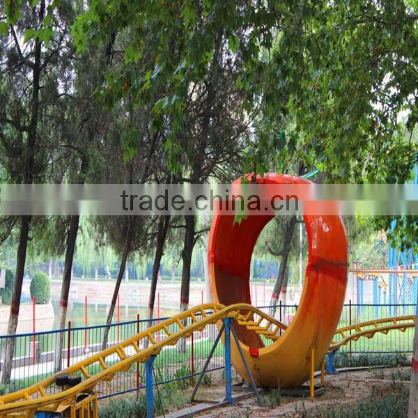China manufacturer amusement rides kiddie caterpillar roller coaster for sale