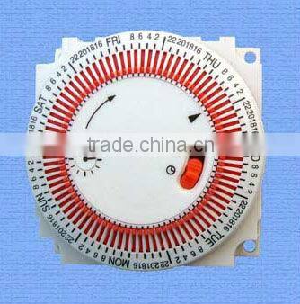 TJ03-D Weekly programmable mechanical timer module