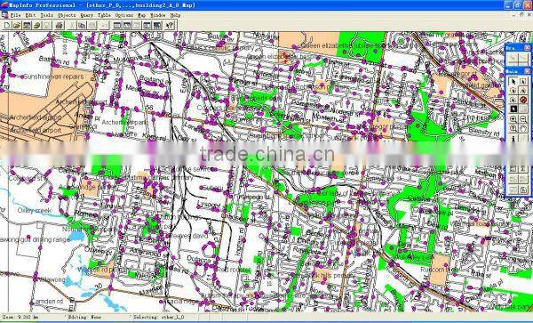 Argentina digital mapinfo map