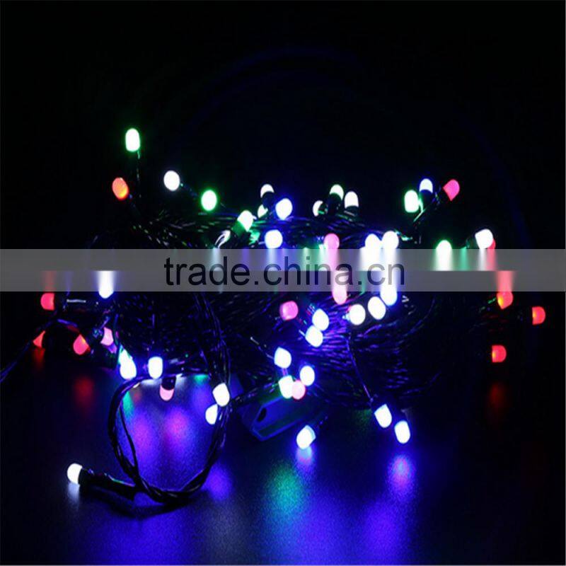 wholesale colorful RGB 50leds 5M lamp string strip lights christmas light