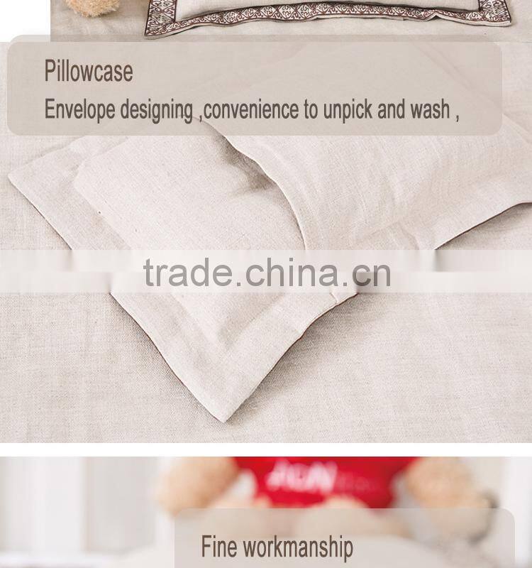 100% linen flax baby and child mat baby pillow & bolster set for summer with pillow